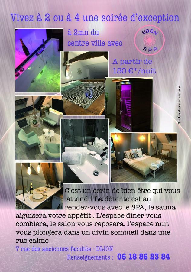 Eden Spa Appartement D'Exception Dijon Ngoại thất bức ảnh